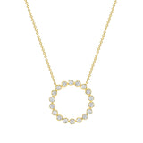 Caitlyn Rose | 14k & Diamond Blossom Necklace