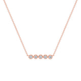 Caitlyn Rose | 14k & Diamond Blossom Necklace