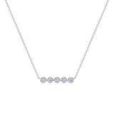Caitlyn Rose | 14k & Diamond Blossom Necklace