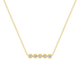 Caitlyn Rose | 14k & Diamond Blossom Necklace